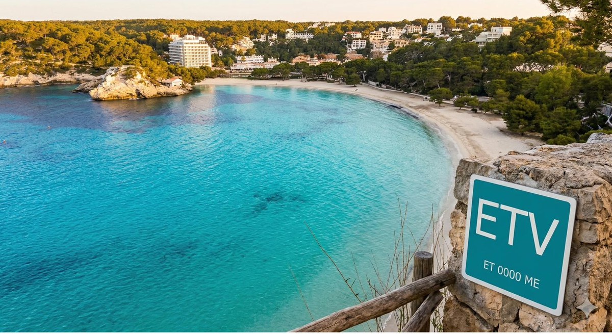 Licencia ETV en cala de Menorca